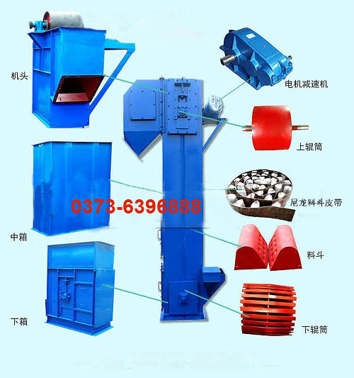 TD斗式提升機(jī)結(jié)構(gòu) TD斗式提升機(jī)結(jié)構(gòu)